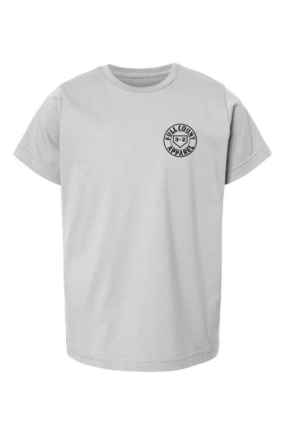Circle Logo Youth Heavyweight Cotton Tee - Black