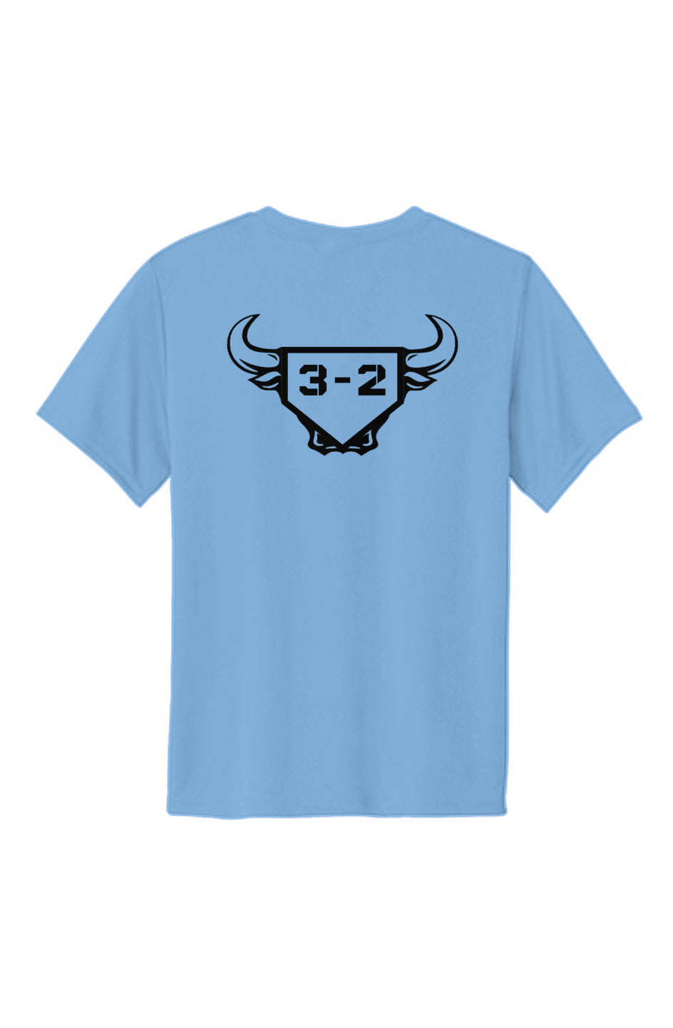 3-2 Bullpen Youth Performance Tee - Black