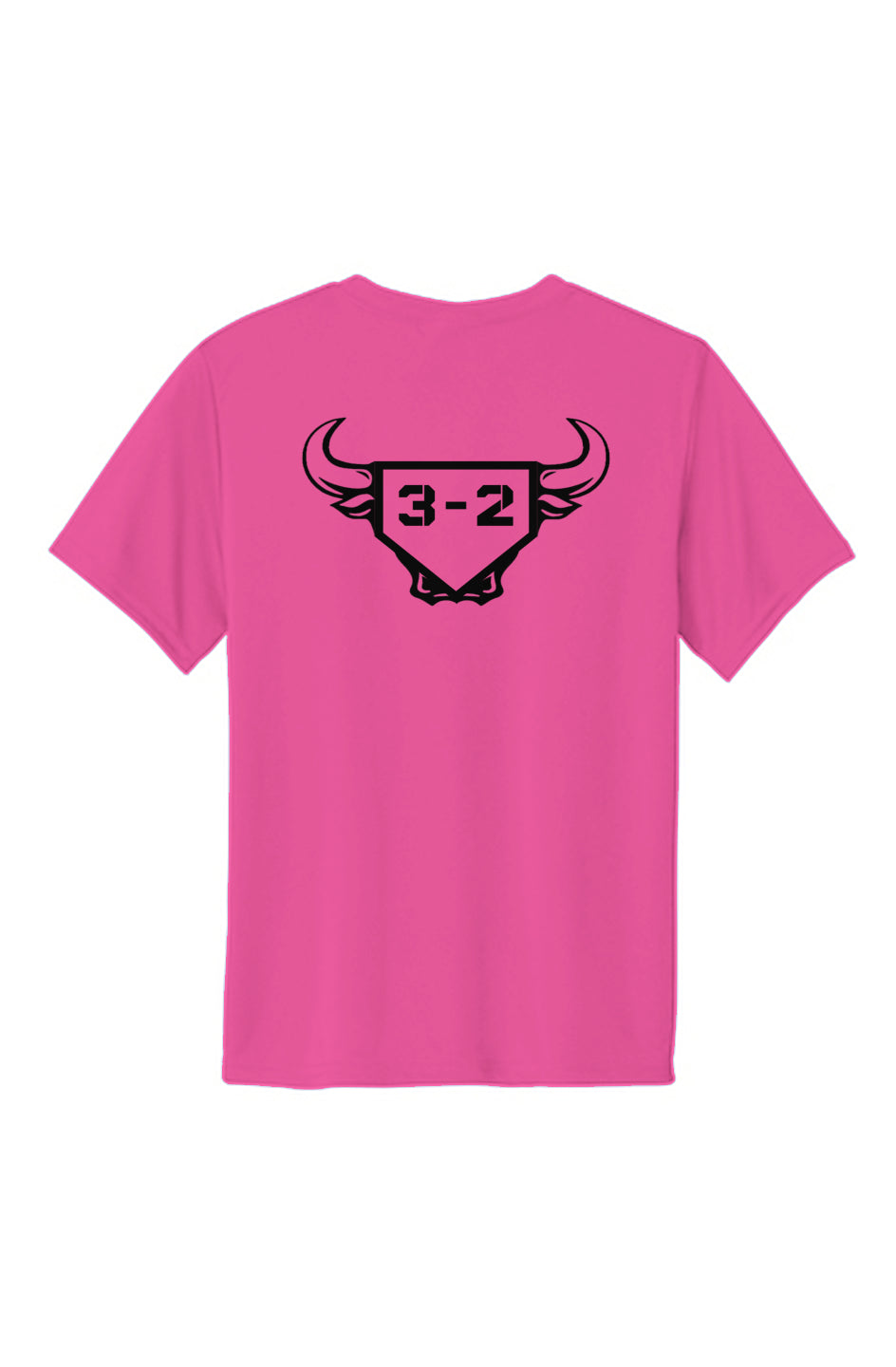 3-2 Bullpen Youth Performance Tee - Black