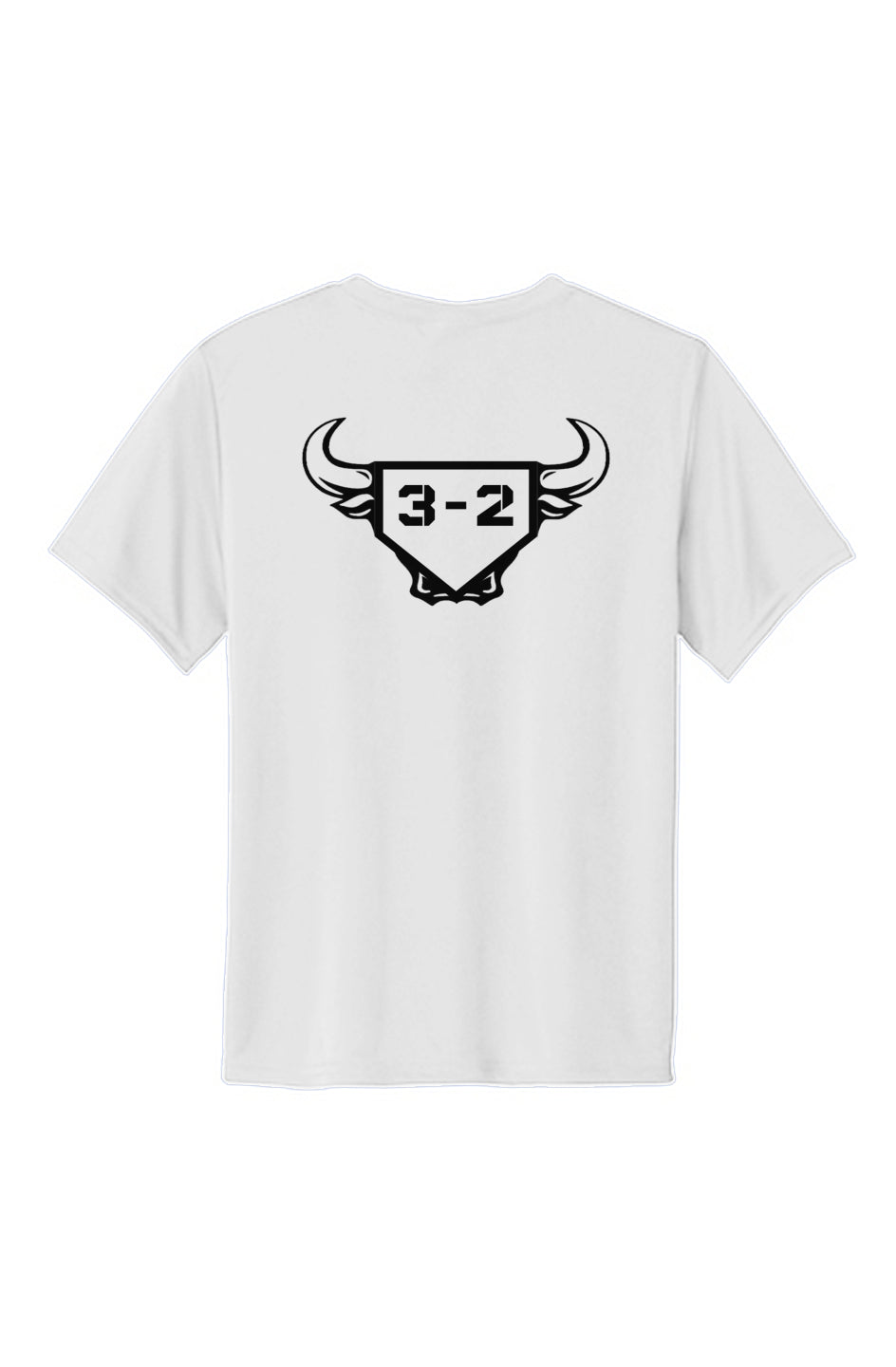 3-2 Bullpen Youth Performance Tee - Black