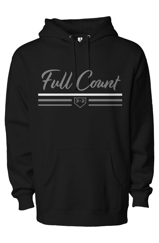 Full Count Bars Heavyweight Pullover Hoodie - Gray
