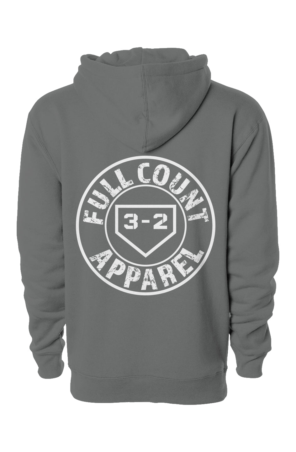 Full Count Circle Logo Heavyweight Hoodie - White