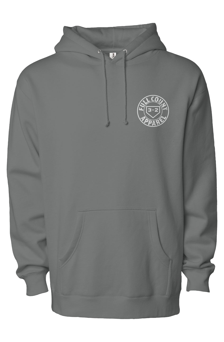Full Count Circle Logo Heavyweight Hoodie - White