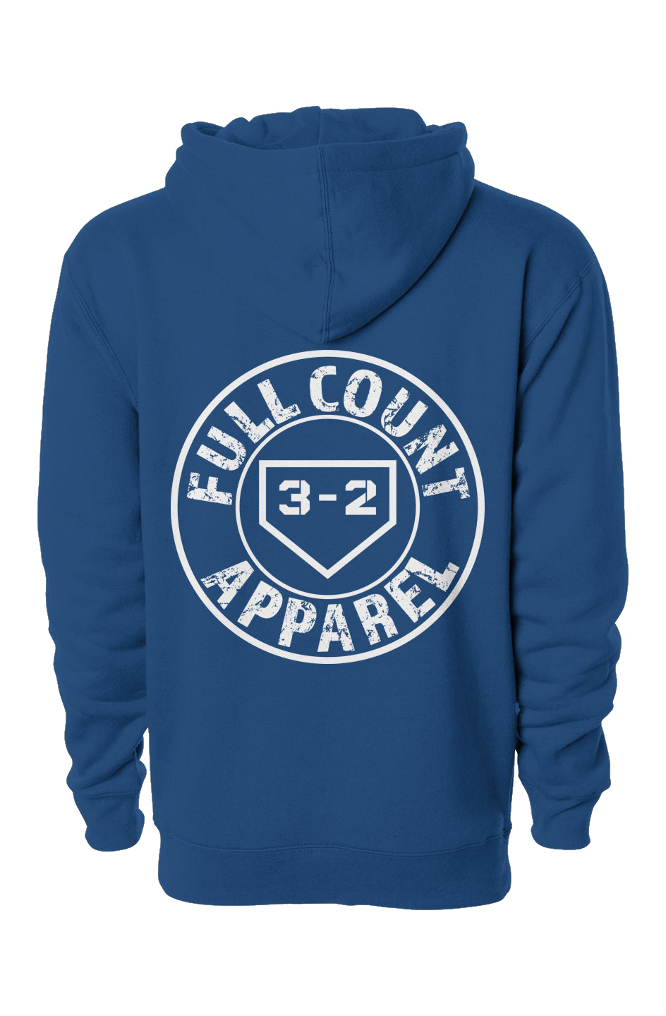 Full Count Circle Logo Heavyweight Hoodie - White