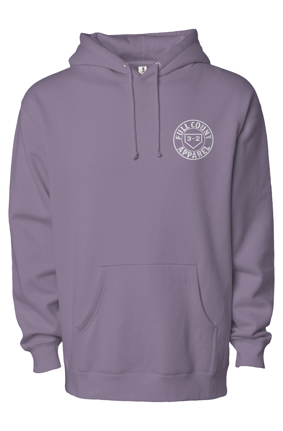 Full Count Circle Logo Heavyweight Hoodie - White