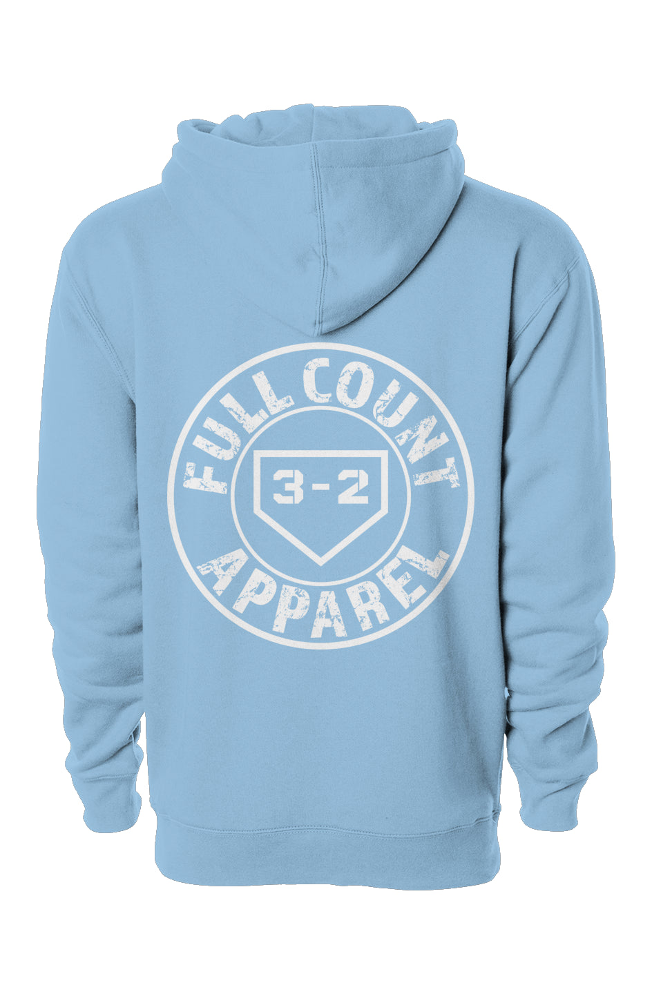 Full Count Circle Logo Heavyweight Hoodie - White