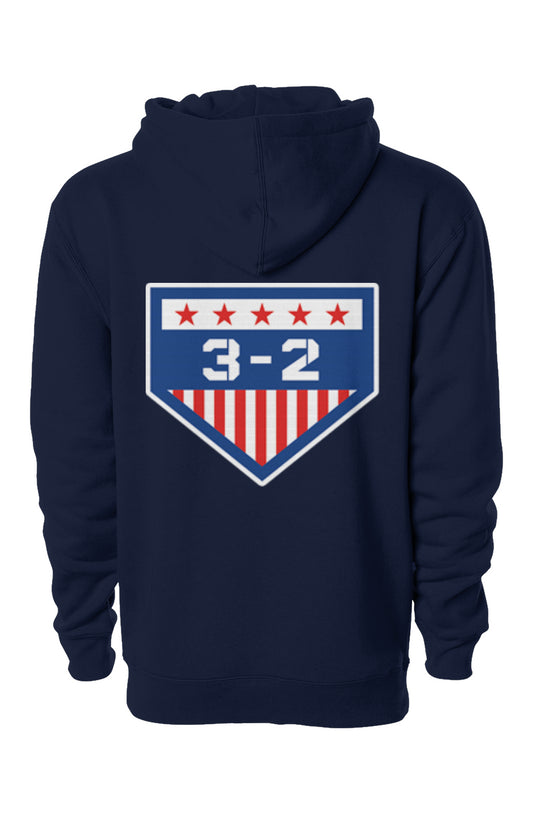 3-2 Stars & Stripes Heavyweight Hoodie