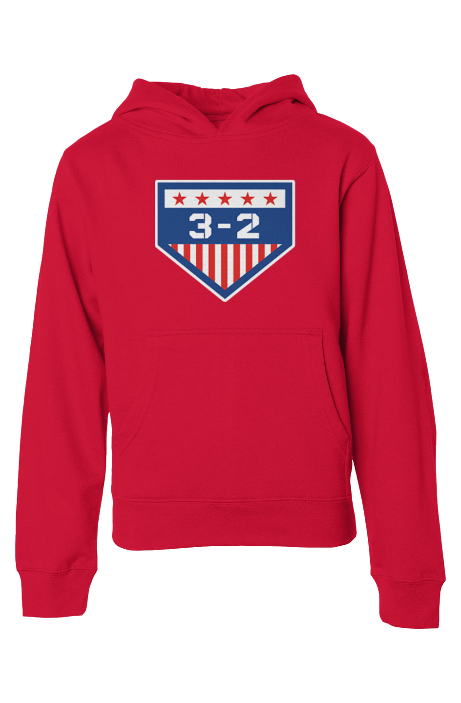 3-2 Stars & Stripes Youth Heavyweight Hoodie