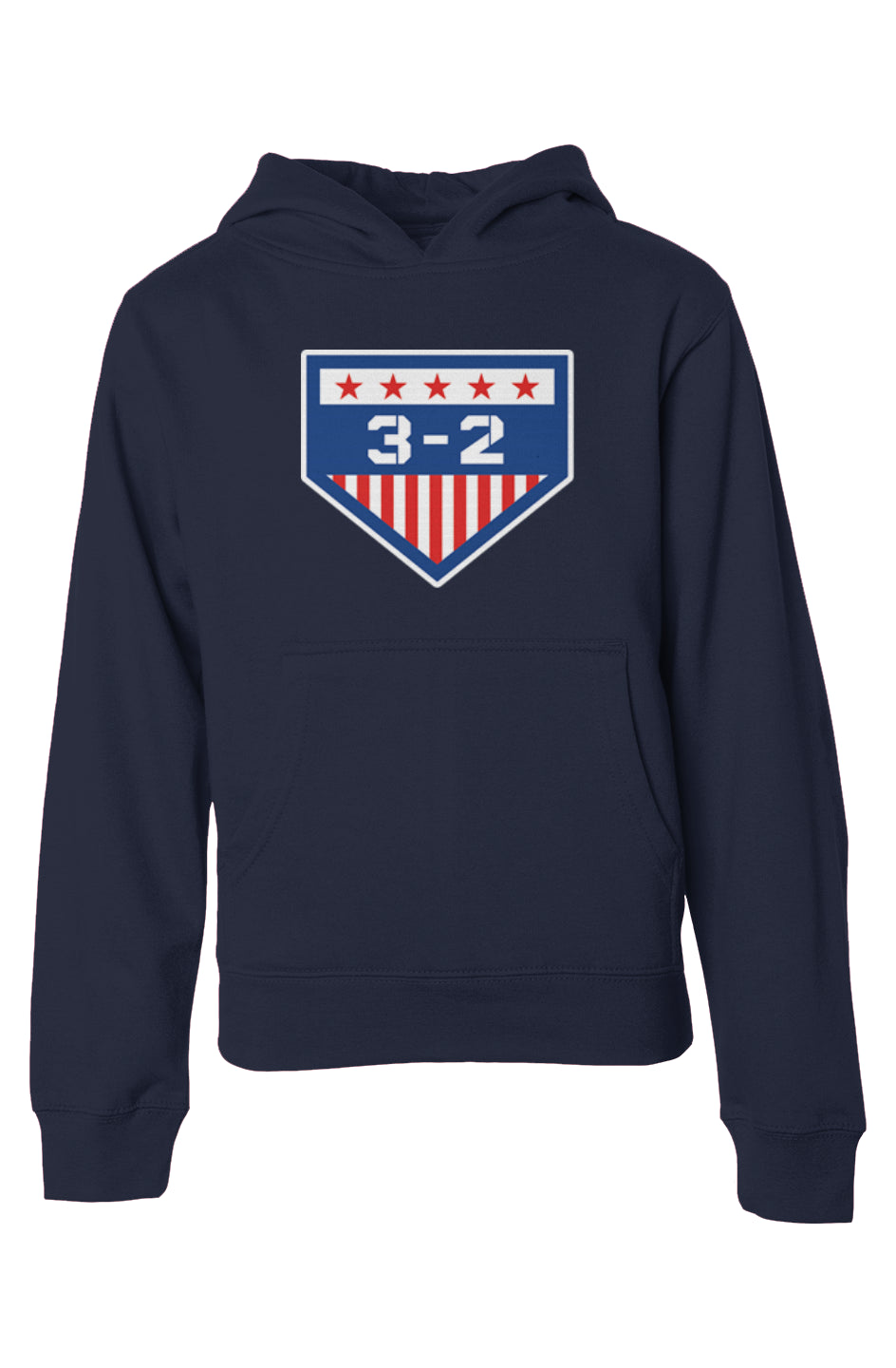 3-2 Stars & Stripes Youth Heavyweight Hoodie