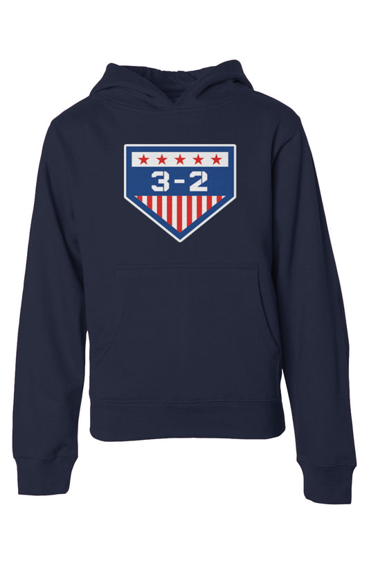 3-2 Stars & Stripes Youth Heavyweight Hoodie