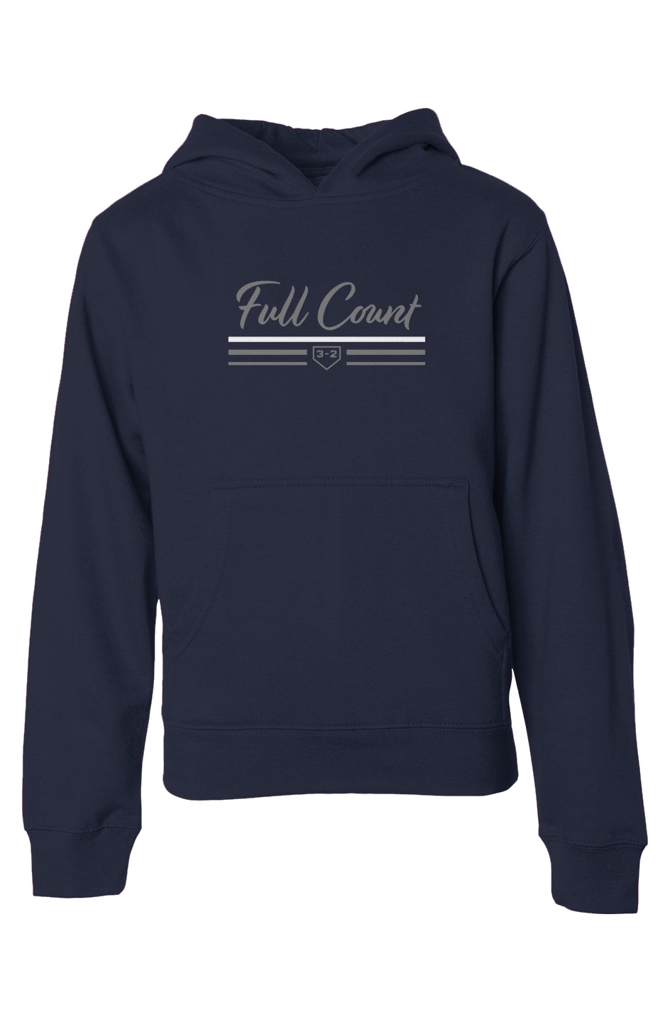 Full Count Bars Youth Hoodie - Gray