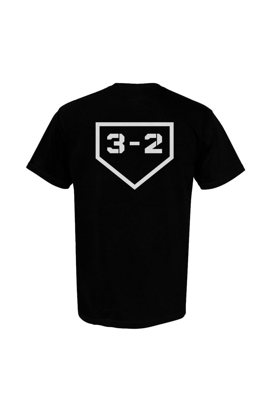Classic 3-2 Heavyweight Cotton Pocket Tee - White Logo