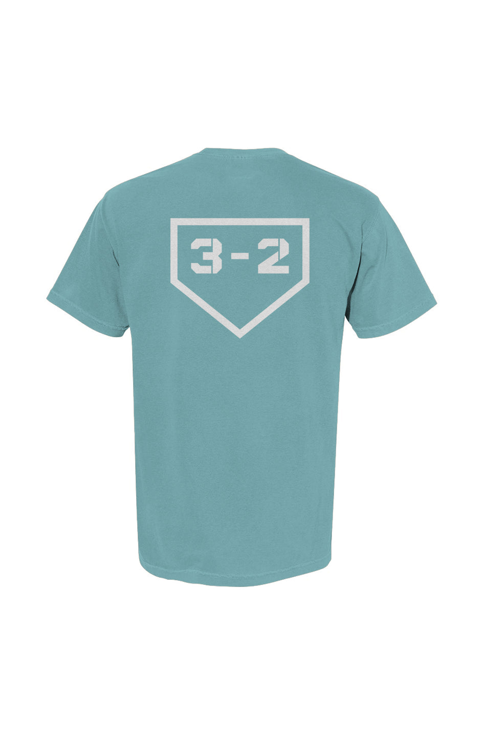 Classic 3-2 Heavyweight Cotton Pocket Tee - White Logo