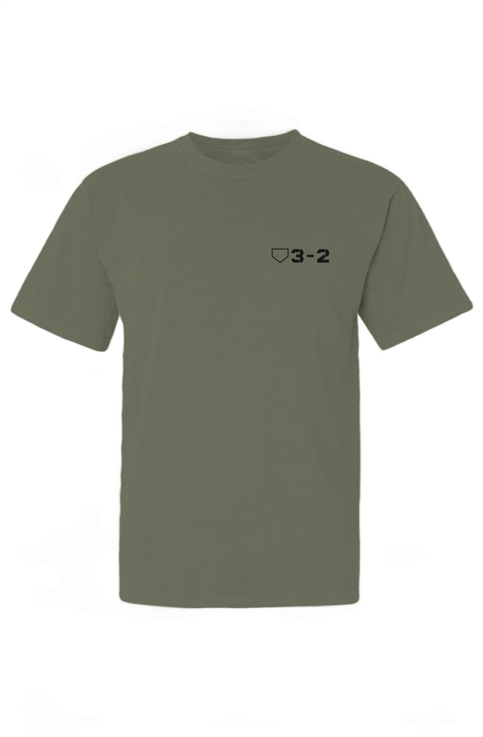 Classic 3-2 Heavyweight Cotton Tee - Black Logo