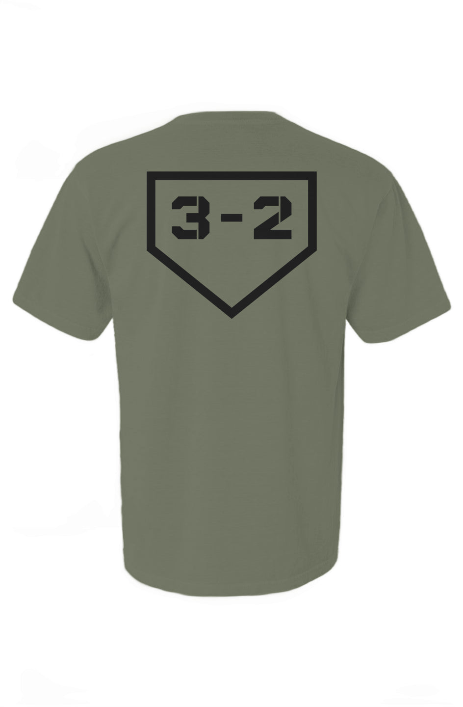 Classic 3-2 Heavyweight Cotton Tee - Black Logo