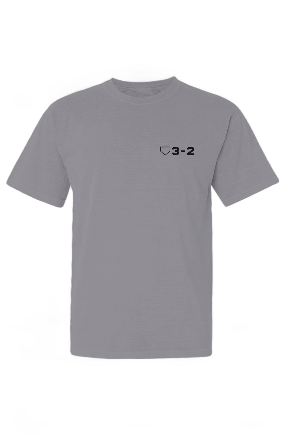 Classic 3-2 Heavyweight Cotton Tee - Black Logo