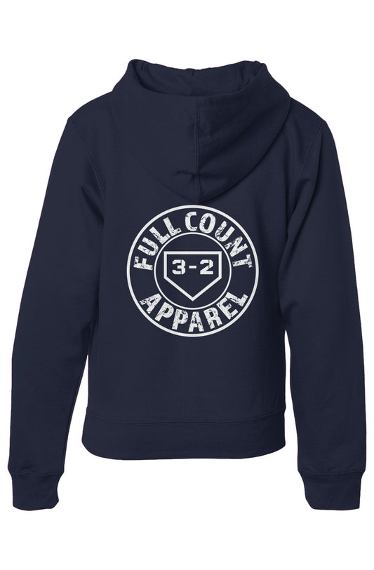 Full Count Circle Logo Youth Hoodie
