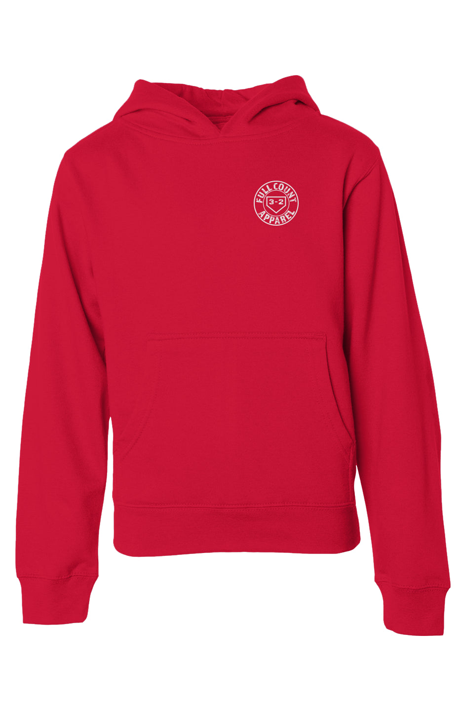 Full Count Circle Logo Youth Hoodie