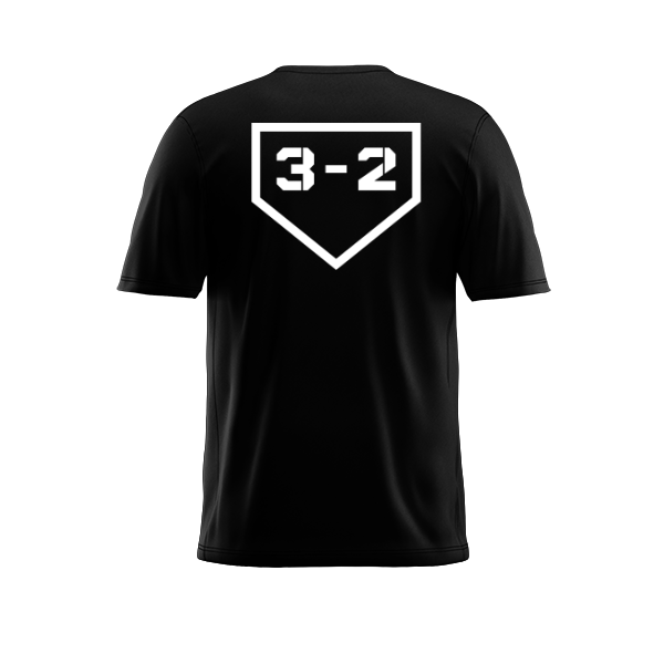 Classic 3-2 Youth Performance Tee - White Logo