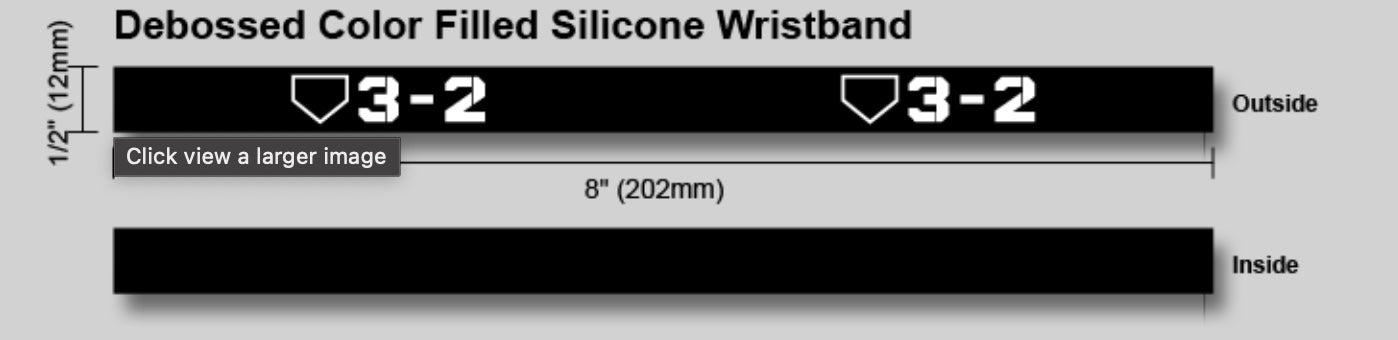 3-2 Wristband Small