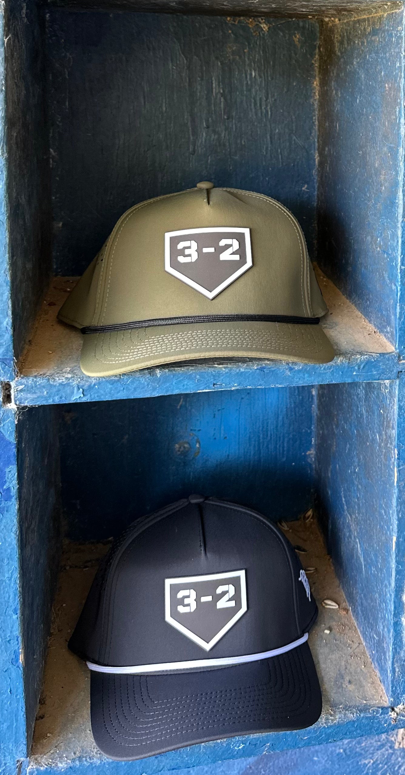 3-2 Classic Curved 5-Panel Rope Snapback - Branded Bills