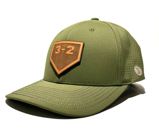 3-2 Branded Bills Elite Snapback - Leather Patch