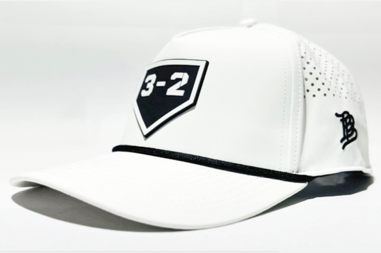 3-2 Classic Curved 5-Panel Rope Snapback - Branded Bills
