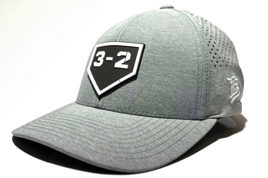 3-2 Classic PVC Curved Performance Hat - Branded Bills