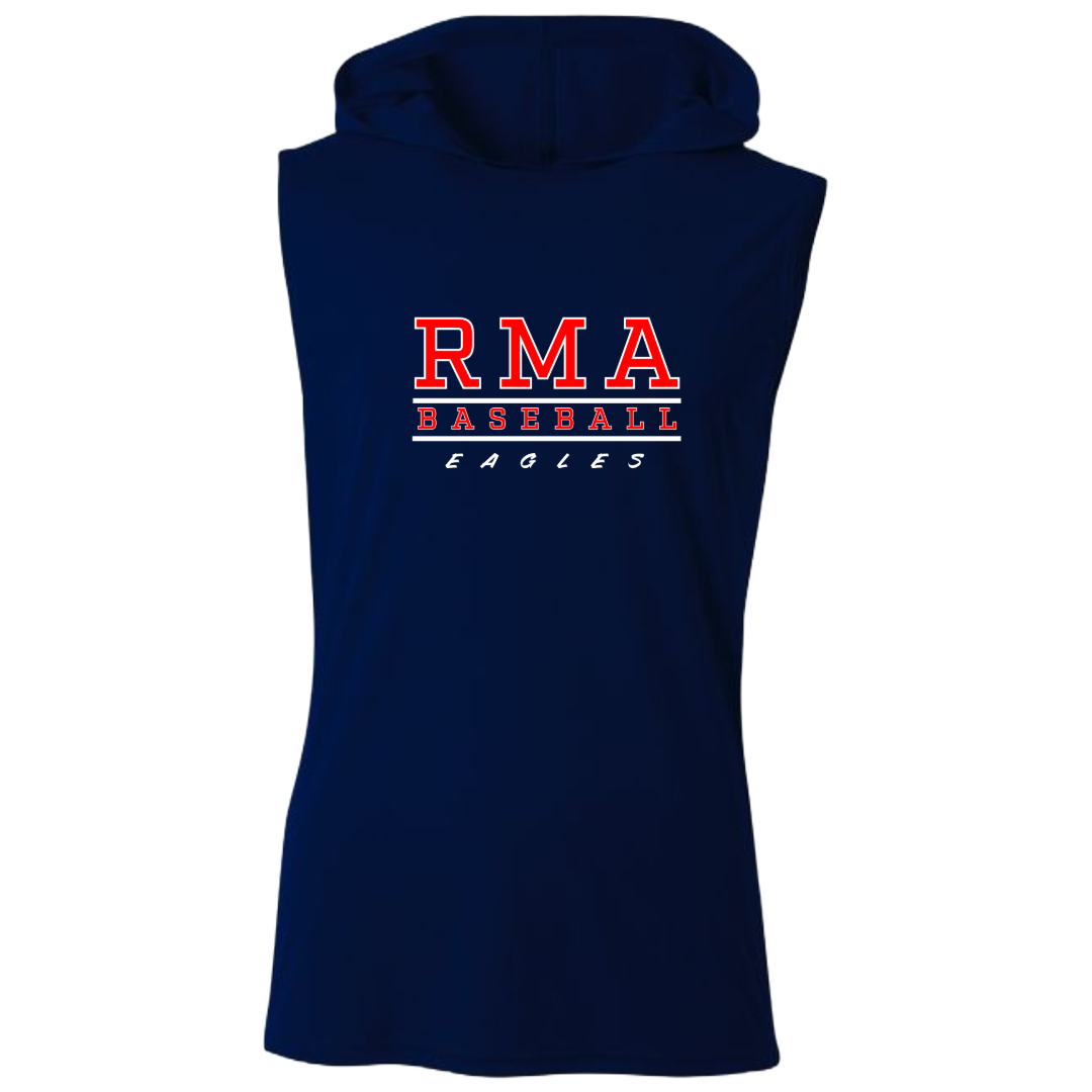 RMA Baseball Youth Hooded Sleeveless Performance