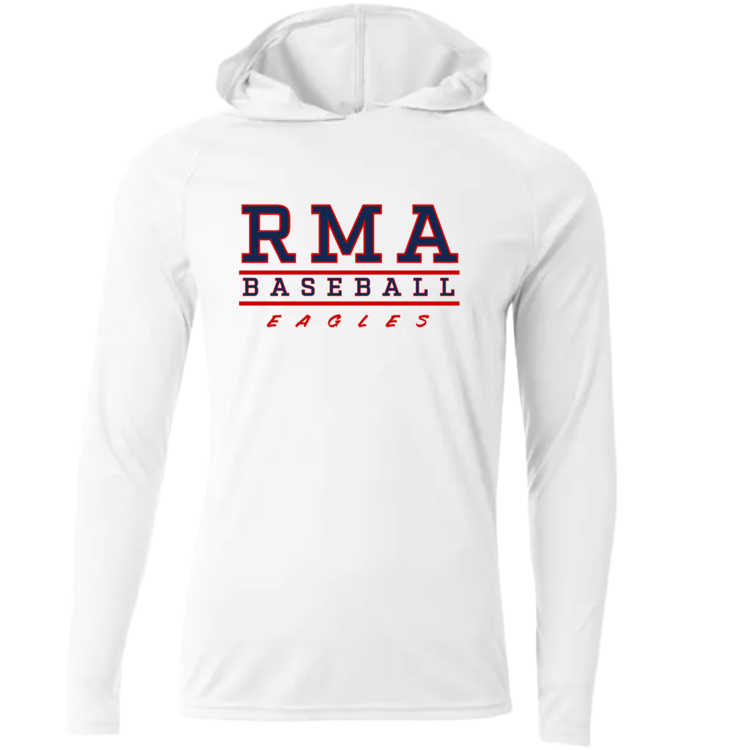RMA Baseball Youth Longsleeve Hooded Performance Tee