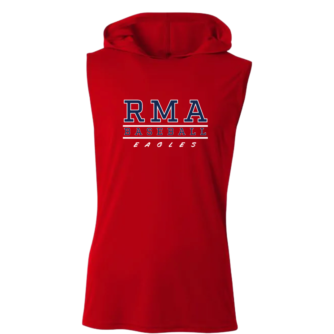 RMA Baseball Youth Hooded Sleeveless Performance
