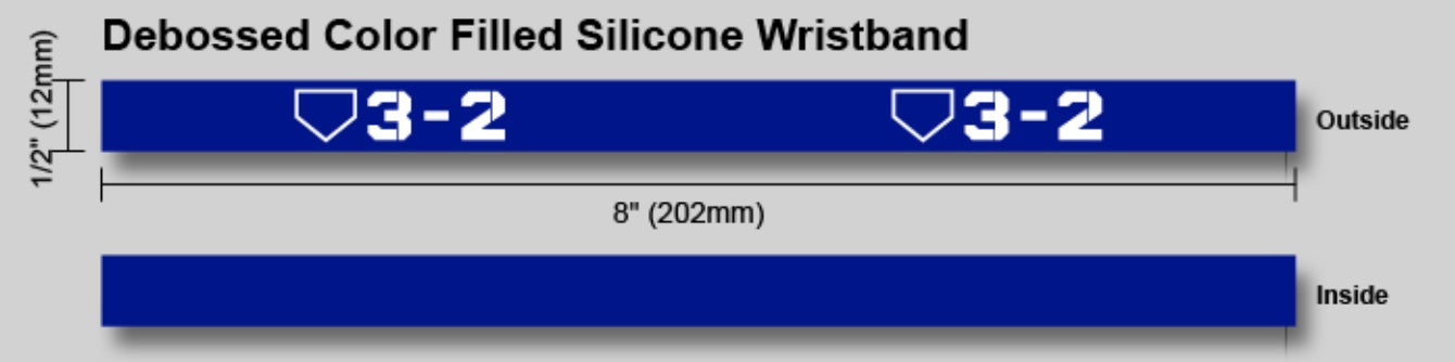 3-2 Wristband Small