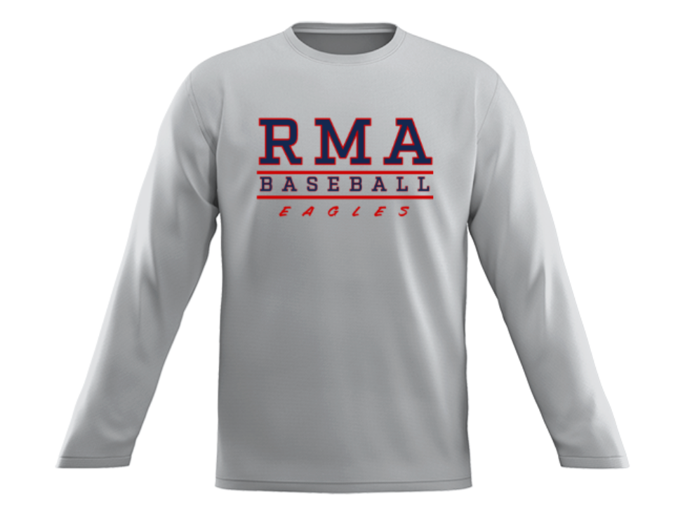 RMA Baseball Youth Longsleeve Performance Tee