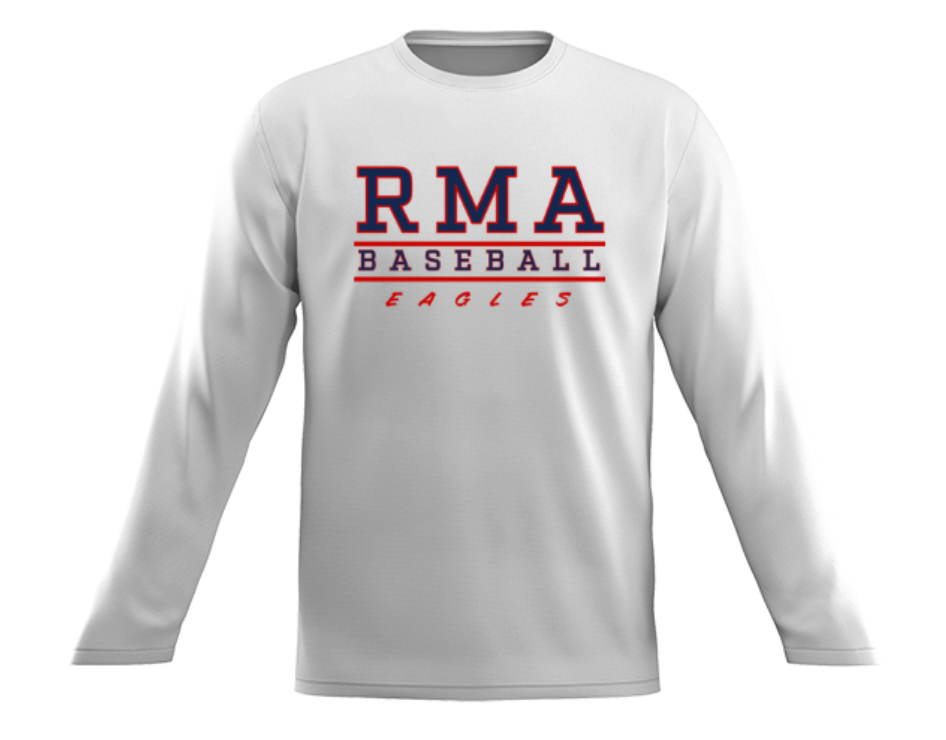 RMA Baseball Youth Longsleeve Performance Tee