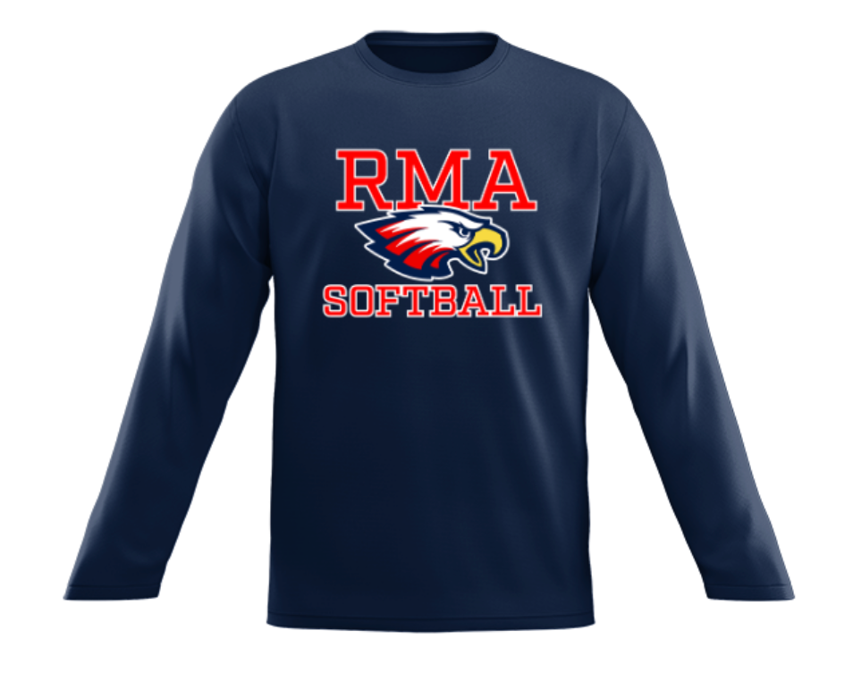 RMA Softball Adult Longsleeve Performance Tee