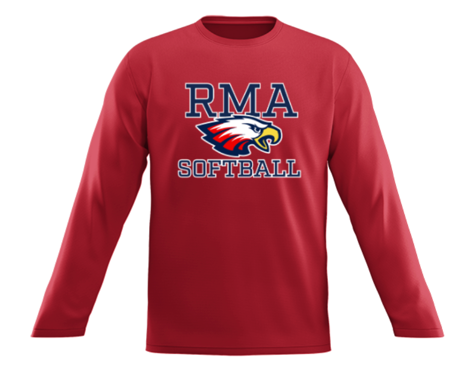 RMA Softball Adult Longsleeve Performance Tee
