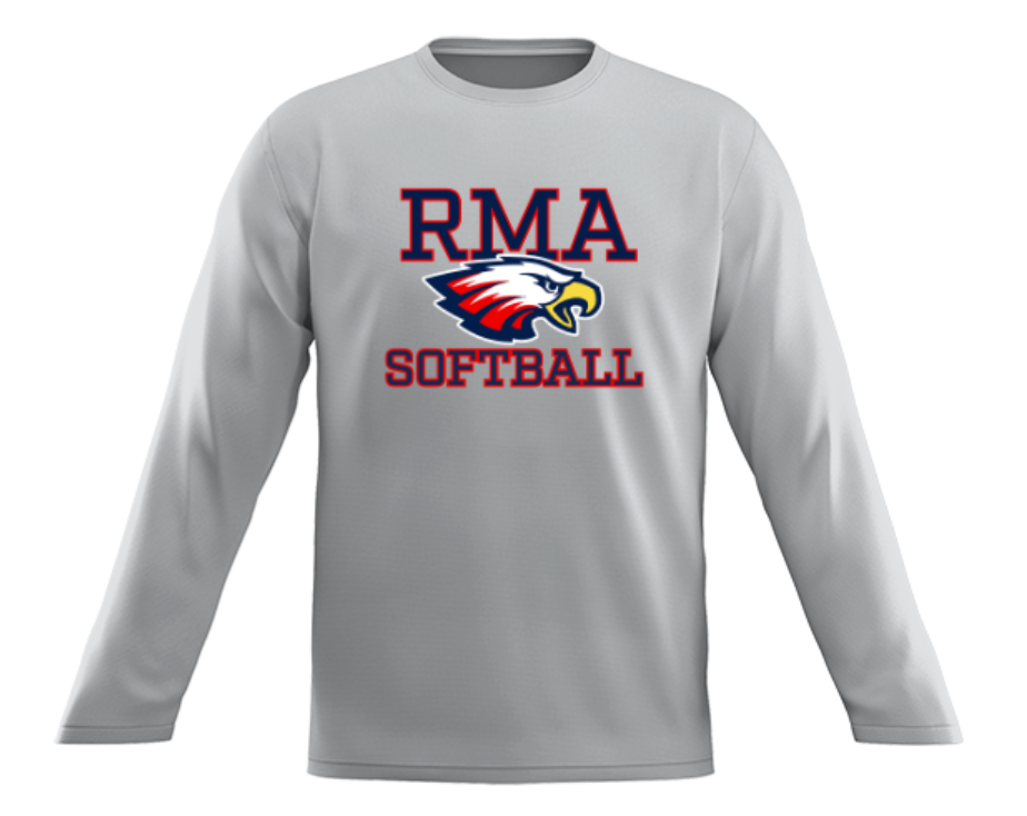 RMA Softball Adult Longsleeve Performance Tee