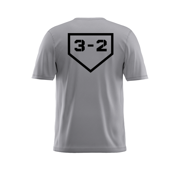 Classic 3-2 Performance Tee - Black Logo