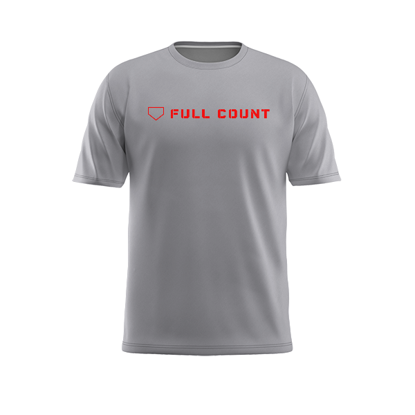 Full Count Youth Performance Tee - Red Logo