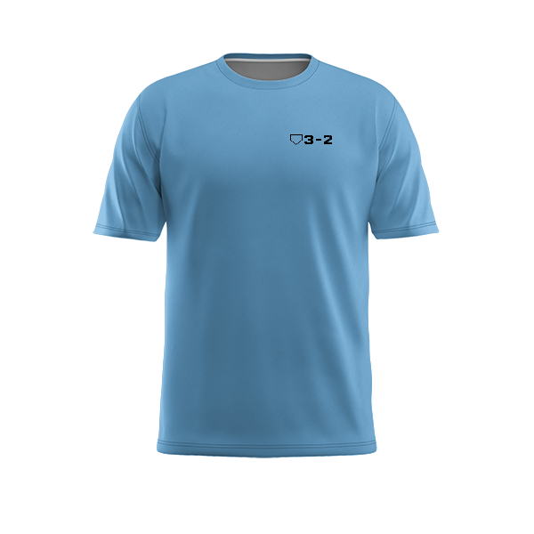 Classic 3-2 Performance Tee - Black Logo