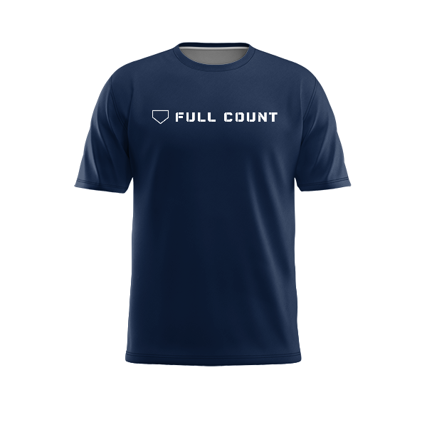 Full Count Performance Tee - White Logo