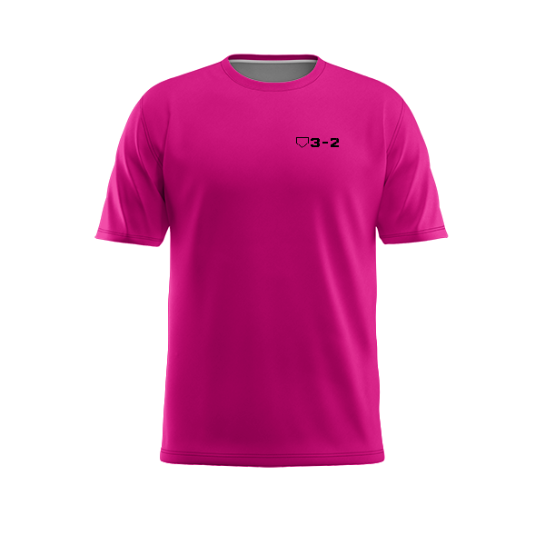 Classic 3-2 Performance Tee - Black Logo